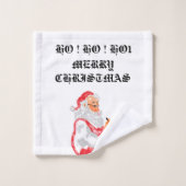 Handtuch Set: Santa Badhandtuch Set (Waschlappen)