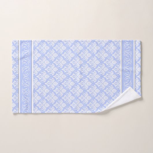 Handtuch Set - Wedgewood Blue Damask (Handtuch)