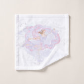 Handtuch-Sets: Traum der Ballerina Badhandtuch Set (Waschlappen)