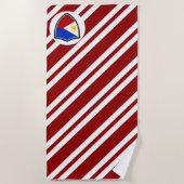 Handtuch unter der Flagge der Philippinen (Vorderseite)