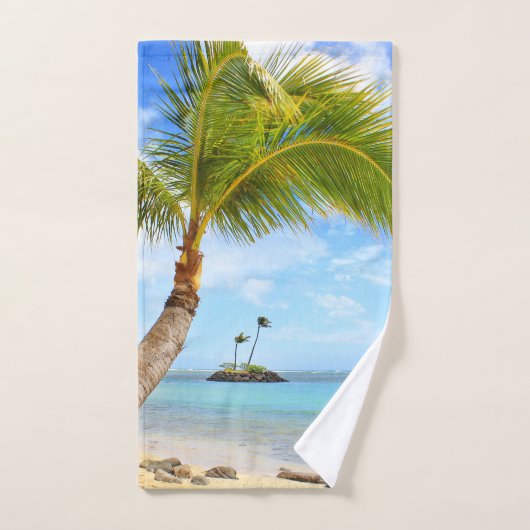 Handtuch vom Strand Palm Tree (Handtuch)