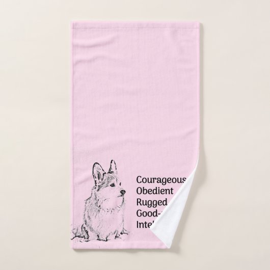 Handtuch von Corgi (Handtuch)