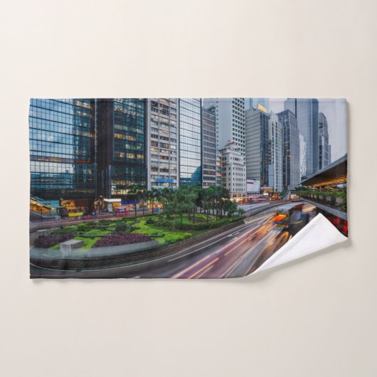 Handtuch von Hong Kong Traffic (Handtuch)