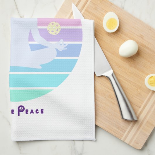 Handtuch von Pickle Peace (Viertel Falte)