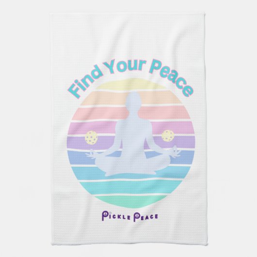 Handtuch von Pickle Peace (Vertikal)