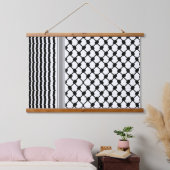 Handtuch Wandteppich Mit Holzrahmen (Schlafzimmer)