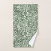 Handtuch: WILLIAM MORRIS : GREEN MARIGOLD Handtuch (Handtuch)