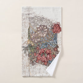 Handtuch: WILLIAM MORRIS : HONEYSUCKLE + TULIP Handtuch