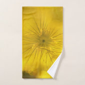 Handtuch Yellow Bokeh-Blume Badhandtuch Set (Handtuch)