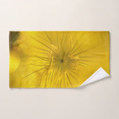 Handtuch Yellow Bokeh-Blume Badhandtuch Set (Handtuch)