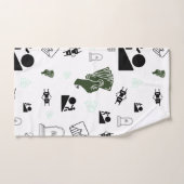 Handtuch zum Grind- und Gain-Bad | Money Art Badhandtuch Set (Handtuch)