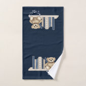 Handtuchbuch Set Nook und Teddy Bear (Handtuch)