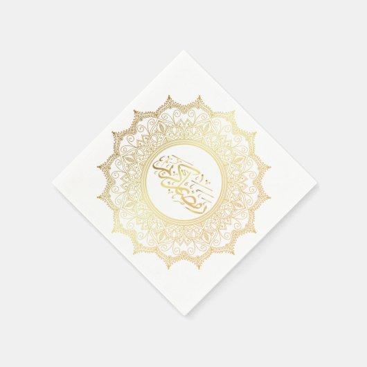 Handtücher aus arabischem Ramadan Kareem Serviette (Ecke)
