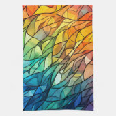 Handtücher aus Buntglas (Vertikal)