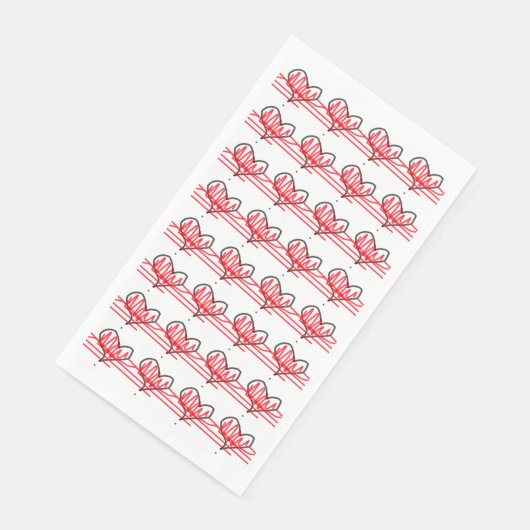 Handtücher aus Papier Serviette (Ecke)