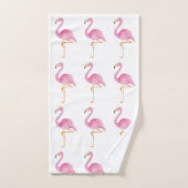 Handtücher aus rosa Flamingo (Handtuch)