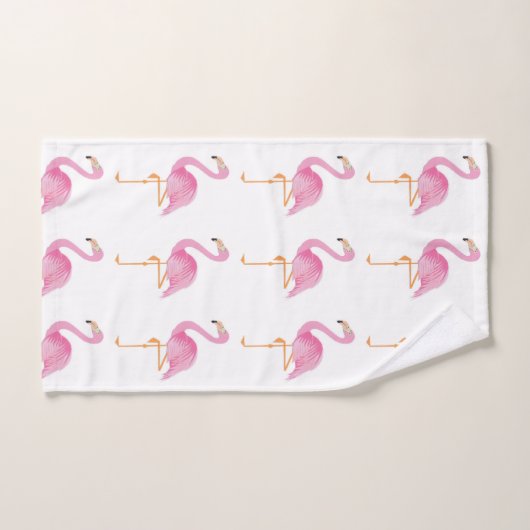 Handtücher aus rosa Flamingo (Handtuch)