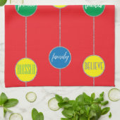 Handtücher "Christmas Messages" (Gefaltet)