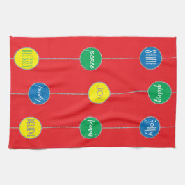 Handtücher "Christmas Messages"