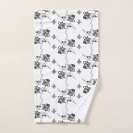 Handtücher französische Bulldogge