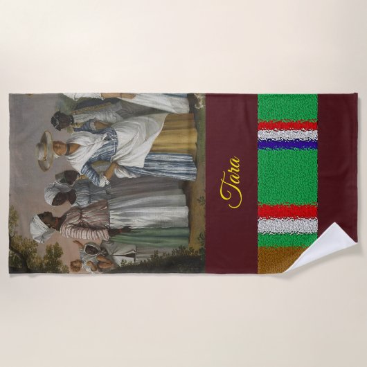 Handtücher für afrikanische Gäste (Vorderseite)