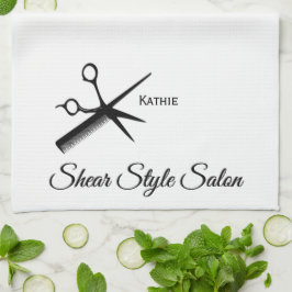 Handtücher für Beautician Individuelle Name