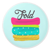 Handtücher für die Wäsche Keramikknauf (Vorderseite)