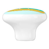 Handtücher für die Wäsche Keramikknauf (Seitenansicht)