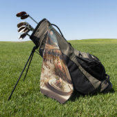 Handtücher für Golf | Funny & Personalisiert Desig (Gras)