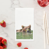 Handtücher für Grizzlybären Serviette (Beispiel)