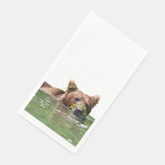 Handtücher für Grizzlybären Serviette (Ecke)