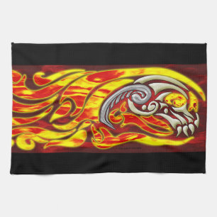 Handtücher für Küchen auf Rädern