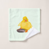 Handtücher für niedliche Gelbente (Waschlappen)