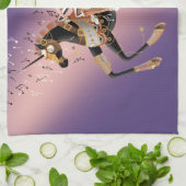 Handtücher für Steampunker Mechanisches Pferd & La (Gefaltet)