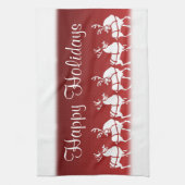 Handtücher für Weihnachten Rentier Handtuch Custom (Vertikal)