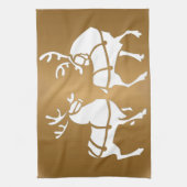 Handtücher für Weihnachten Rentier Handtuch Custom (Vertikal)