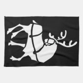 Handtücher für Weihnachten Rentier Handtuch Custom (Horizontal)