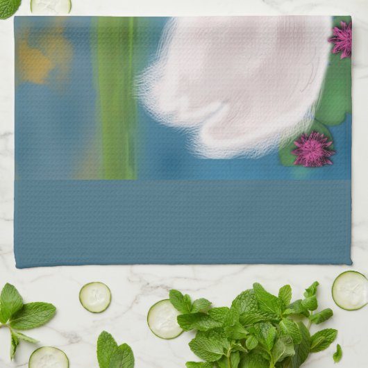 Handtücher für Weißschwäne (Gefaltet)