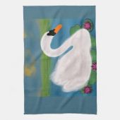 Handtücher für Weißschwäne (Vertikal)
