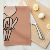 Handtücher in Farbe ROCK ON. (Viertel Falte)