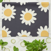 Handtücher mit hübschem Blumenmotiv (Gefaltet)