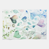 Handtücher mit hübschem Blumenmotiv (Horizontal)