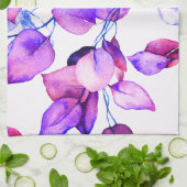 Handtücher mit hübschem Blumenmotiv (Gefaltet)