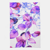 Handtücher mit hübschem Blumenmotiv (Vertikal)