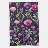 Handtücher mit hübschem Blumenmotiv (Vertikal)