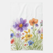 Handtücher mit hübschem Blumenmotiv (Vertikal)