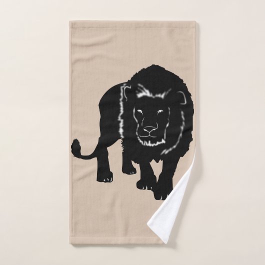 Handtücher mit Löwen - Ihre Farbe (Handtuch)