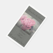 Handtücher Qty 50 Peony From the Garden Serviette (Ecke)