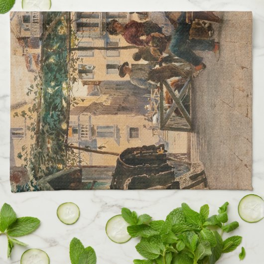 Handtücher von Roussoff in Venedig (Gefaltet)