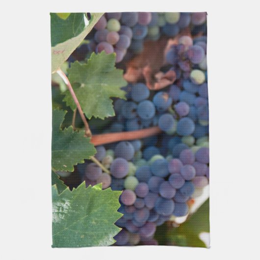 Handtücher / Weintrauben (Vertikal)